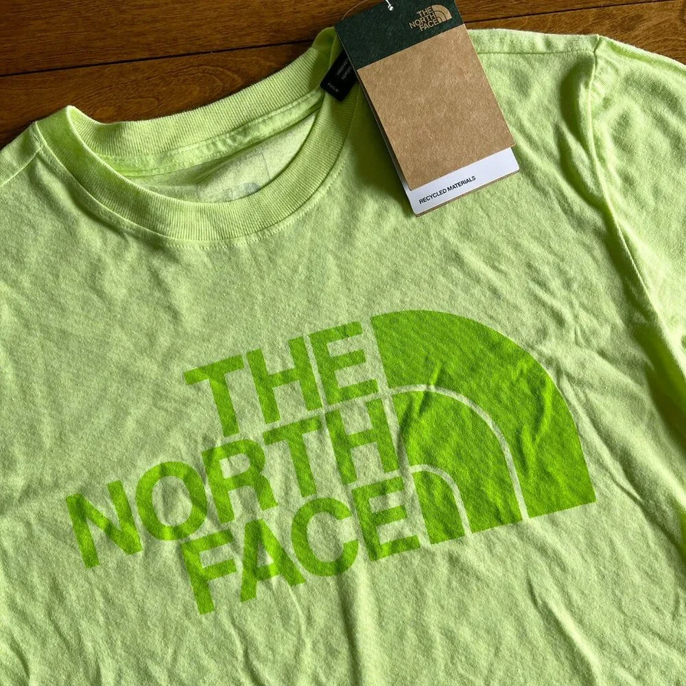 The North Face light green tri-blend tee S NWT